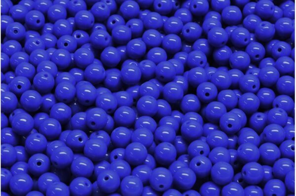 Round Druck Beads 4mm - Image 1