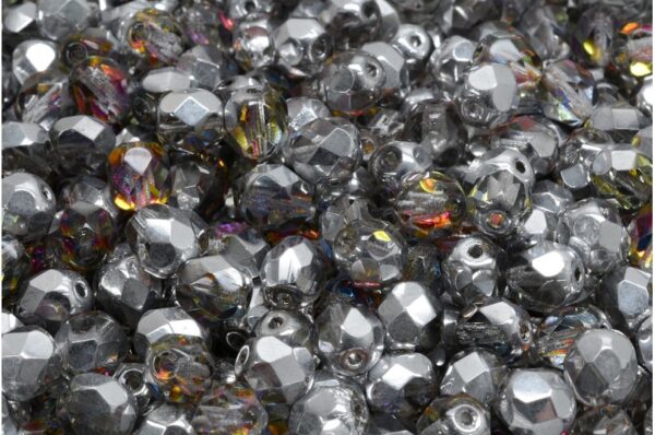 Firepolished Round Beads 6mm - Image 1