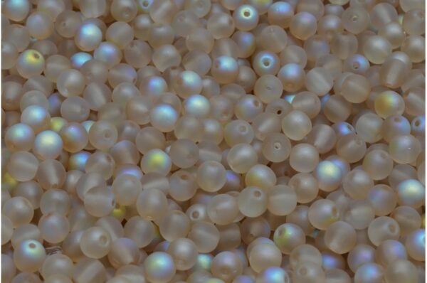 Round Druck Beads 4mm - Image 1