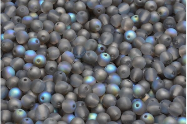 Round Druck Beads 4mm - Image 1