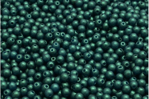 Round Druck Beads 3mm - Image 1