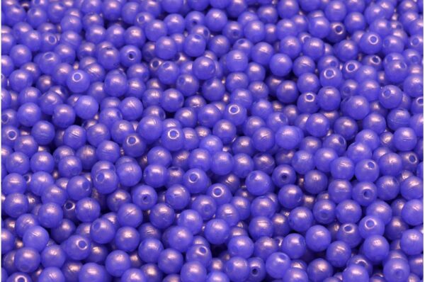 Round Druck Beads 3mm - Image 1