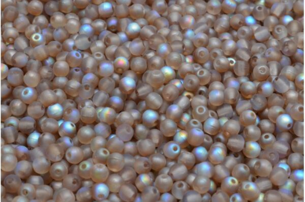Round Druck Beads 3mm - Image 1
