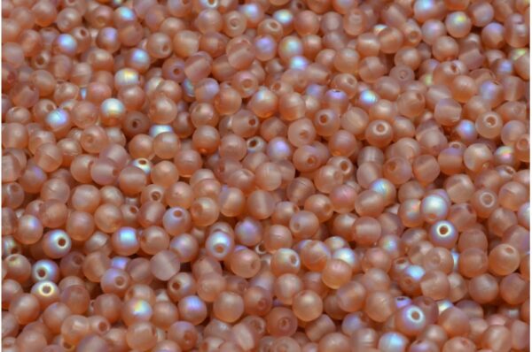 Round Druck Beads 3mm - Image 1