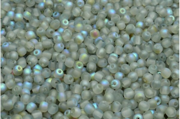 Round Druck Beads 3mm - Image 1