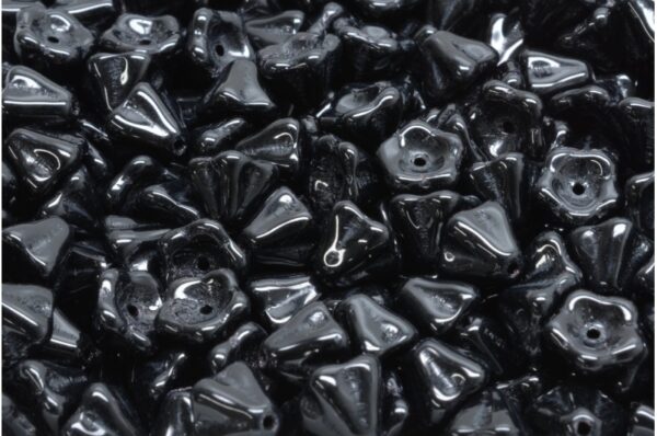 Bell Flower Beads 6x8mm - Image 1