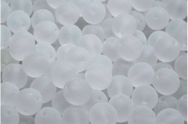 Round Druck Beads 8mm - Image 1