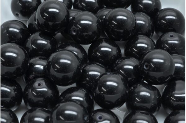 Round Druck Beads 12mm - Image 1