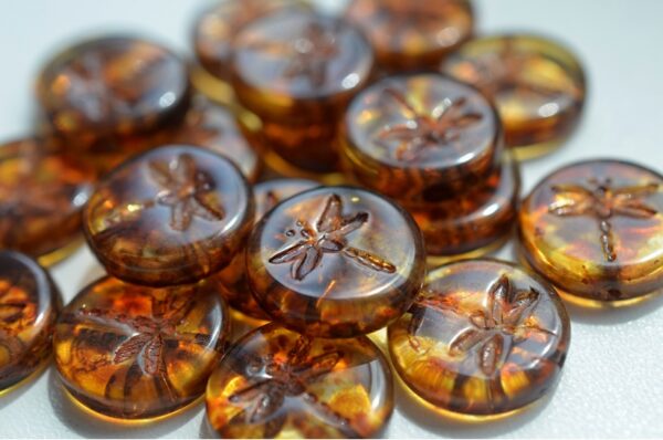 Dragonfly Beads 17x17mm - Image 1