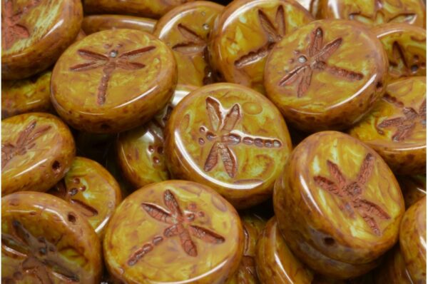 Dragonfly Beads 17x17mm - Image 1