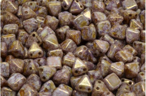 Pyramid Stud Beads 6x6mm - Image 1