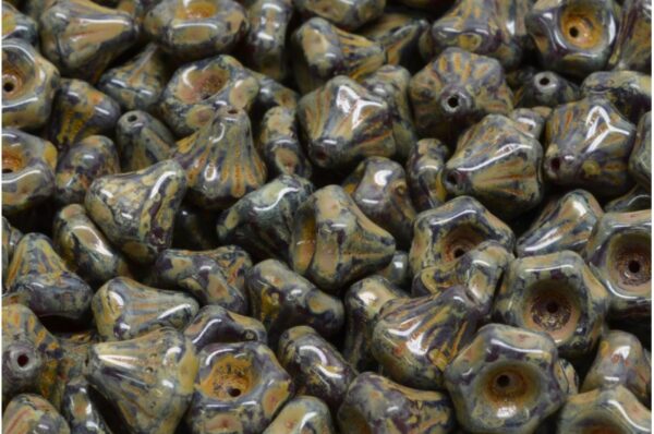 Flower Bell Beads 9x9mm - Image 1