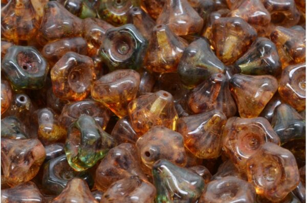 Flower Bell Beads 9x9mm - Image 1