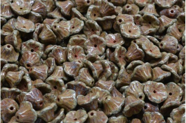 Bell Flower Cup Beads 7x5mm - Image 1