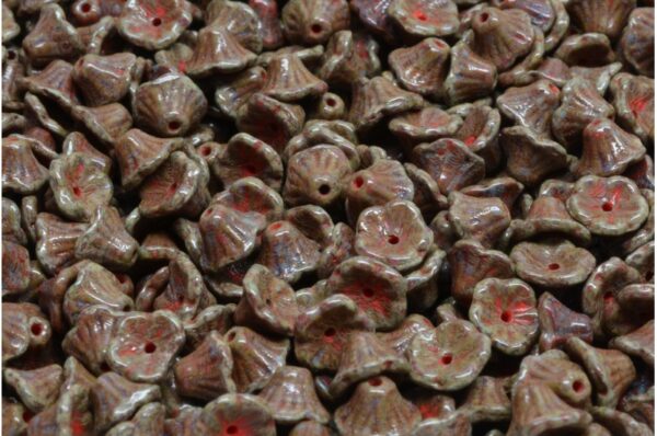 Bell Flower Cup Beads 7x5mm - Image 1