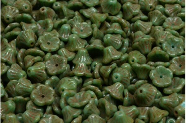 Bell Flower Cup Beads 7x5mm - Image 1