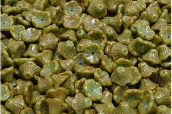 Bell Flower Cup Beads 7x5mm - Image 1