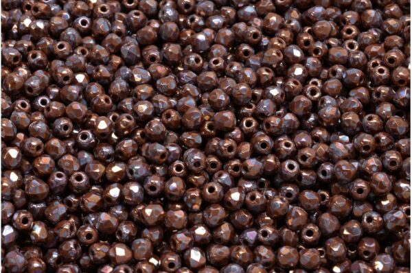 Firepolished Round Beads 3mm - Image 1