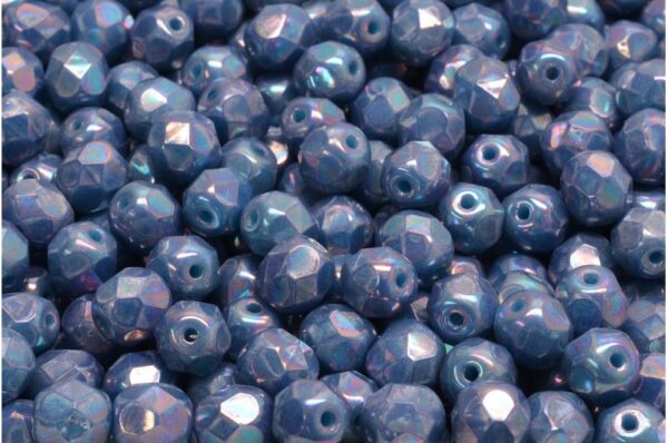 Firepolished Round Beads 6mm - Image 1