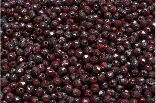 Firepolished Round Beads 3mm - Image 1