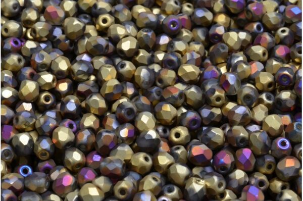 Firepolished Beads 4mm - Image 1