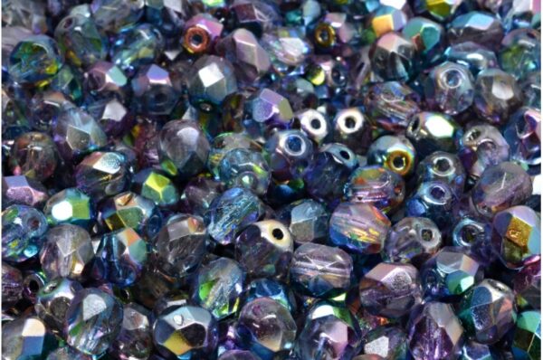 Firepolished Round Beads 6mm - Image 1