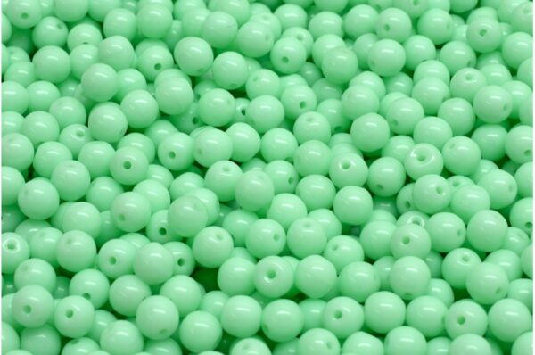 Round Druck Beads 4mm - Image 1