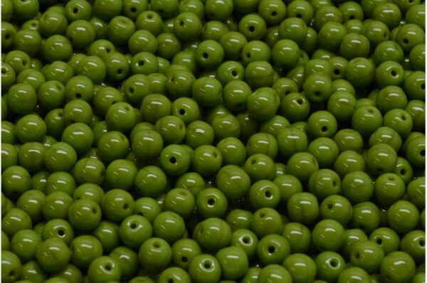 Round Druck Beads 4mm - Image 1