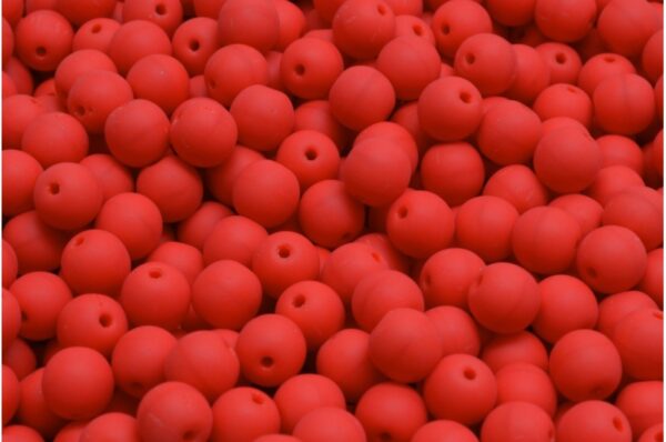 Round Druck Beads 6mm - Image 1