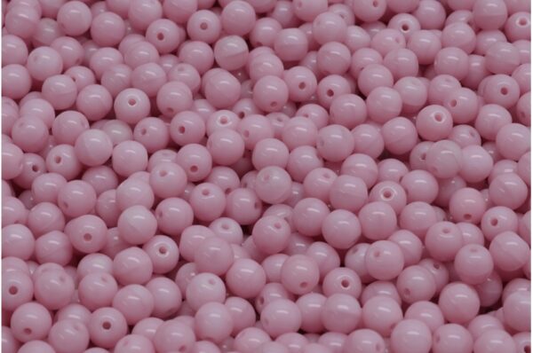 Round Druck Beads 4mm - Image 1