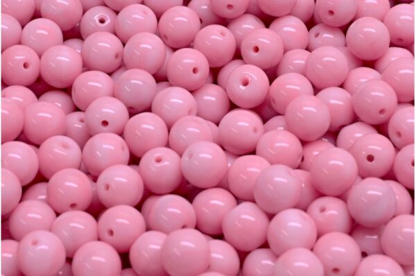 Round Druck Beads 6mm - Image 1