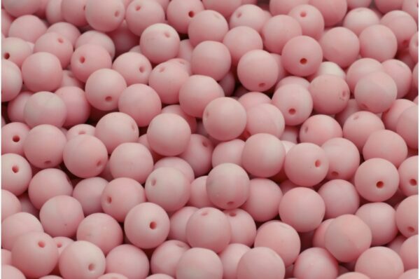 Round Druck Beads 6mm - Image 1