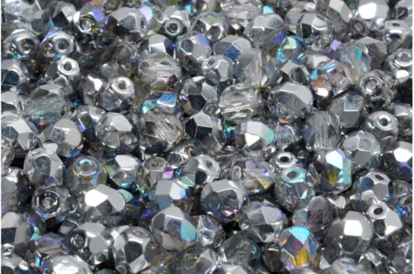 Firepolished Round Beads 6mm - Image 1