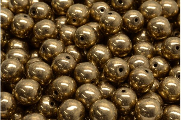 Round Druck Beads 8mm - Image 1