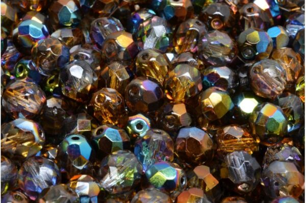 Firepolished Round Beads 8mm - Image 1