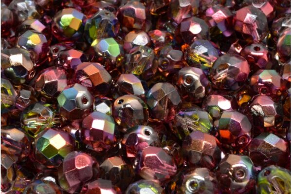 Firepolished Round Beads 8mm - Image 1