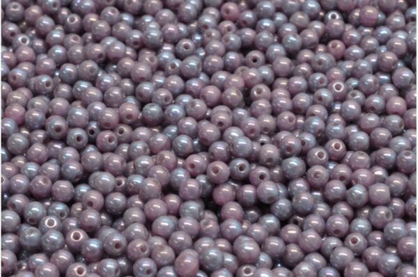 Round Druck Beads 3mm - Image 1