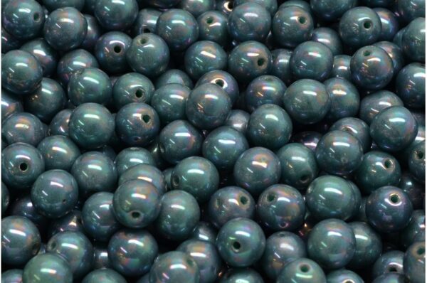 Round Druck Beads 6mm - Image 1