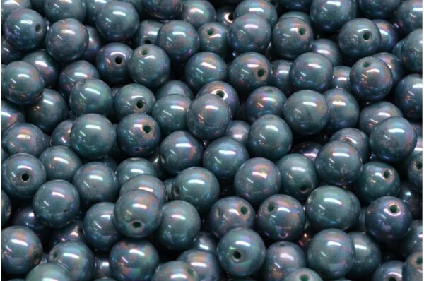 Round Druck Beads 6mm - Image 1