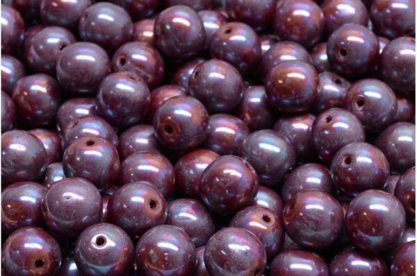 Round Druck Beads 8mm - Image 1