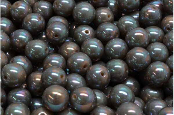 Round Druck Beads 8mm - Image 1