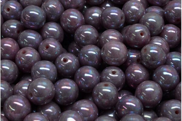 Round Druck Beads 8mm - Image 1