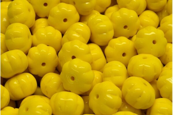 Pumpkin Beads 8x11mm - Image 1