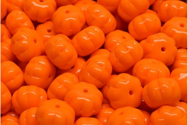 Pumpkin Beads 8x11mm - Image 1