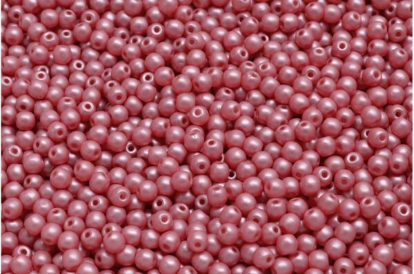 Round Druck Beads 3mm - Image 1