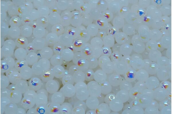 Round Druck Beads 4mm - Image 1