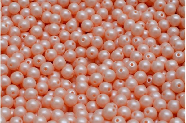 Round Druck Beads 4mm - Image 1