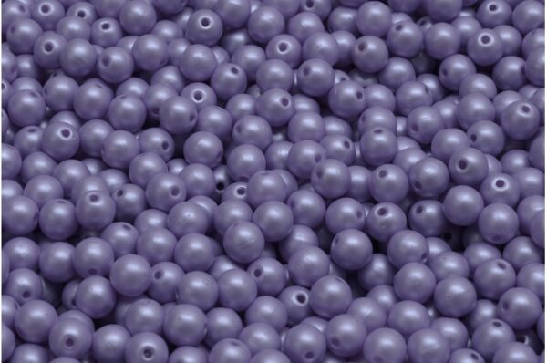 Round Druck Beads 4mm - Image 1