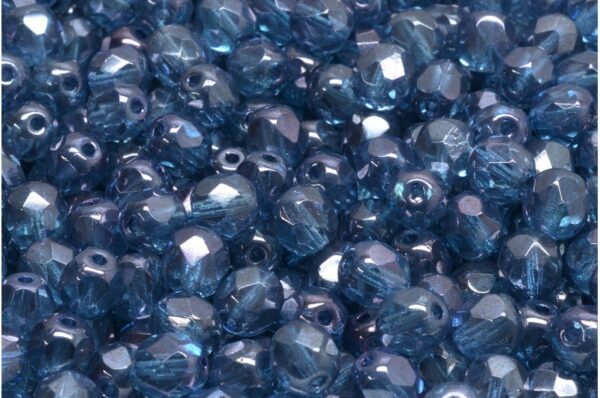 Firepolished Round Beads 6mm - Image 1