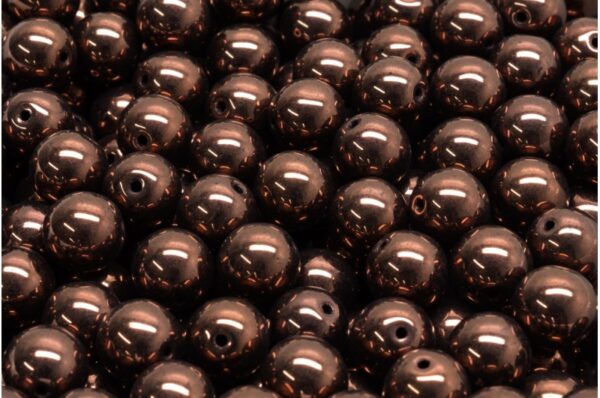 Round Druck Beads 8mm - Image 1